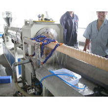 Maquinário para fabricação de tubos corrugados de plástico HDPE